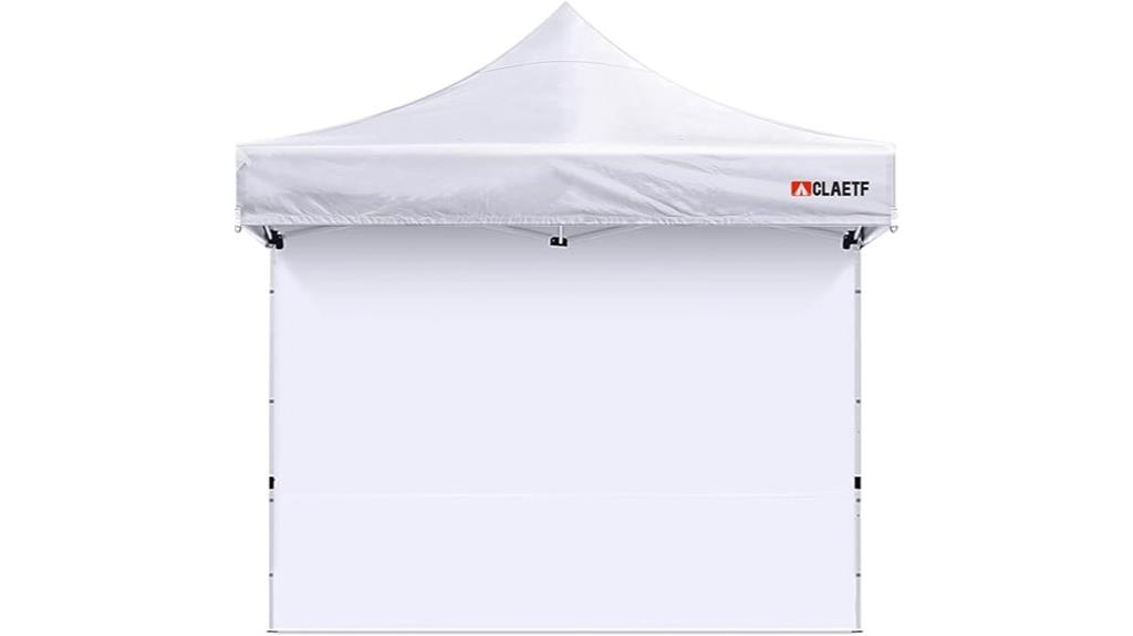 10x10 canopy sidewalls