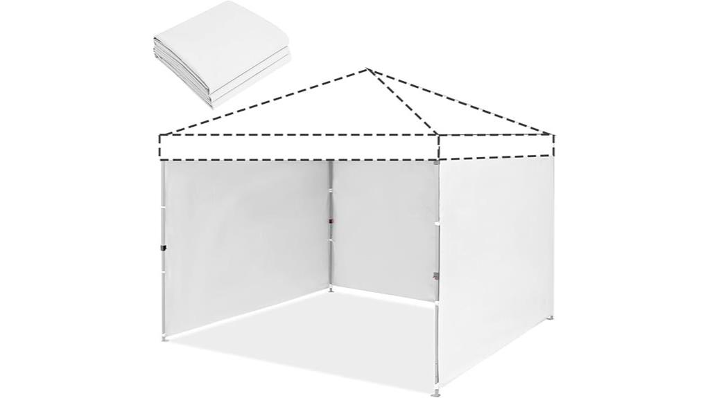 10x10 wall tent sidewalls