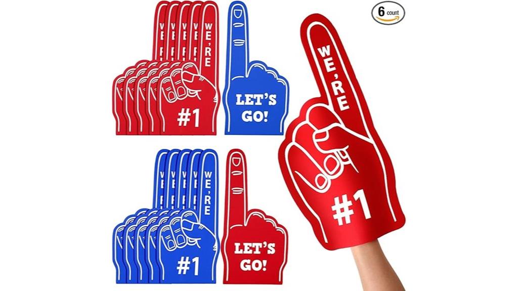 18 inch foam sports finger