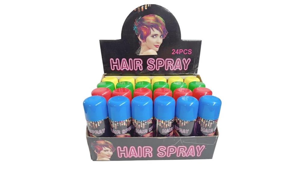 24 can assorted hair spray