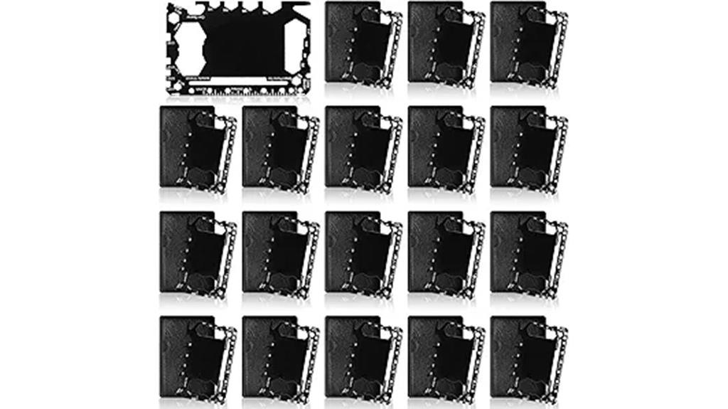 24 piece credit card wallet