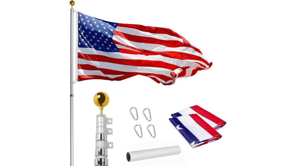 25 foot flagpole kit