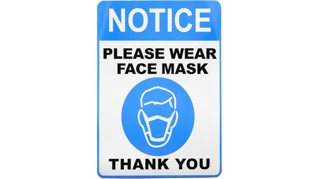 30 pack mask sign