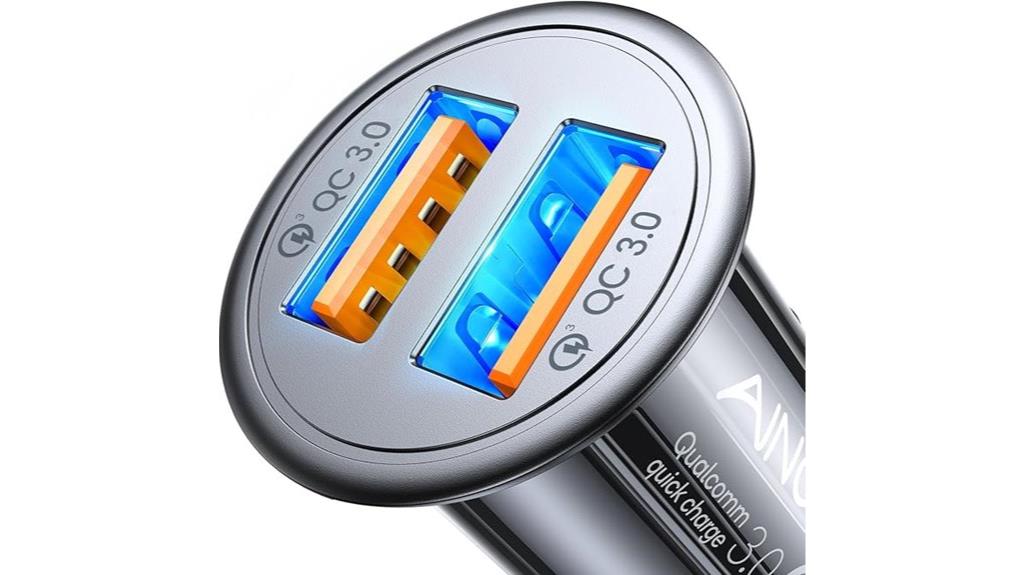 45w usb car charger