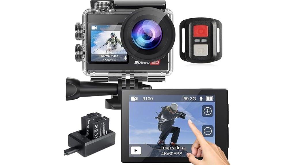 4k60fps action camera