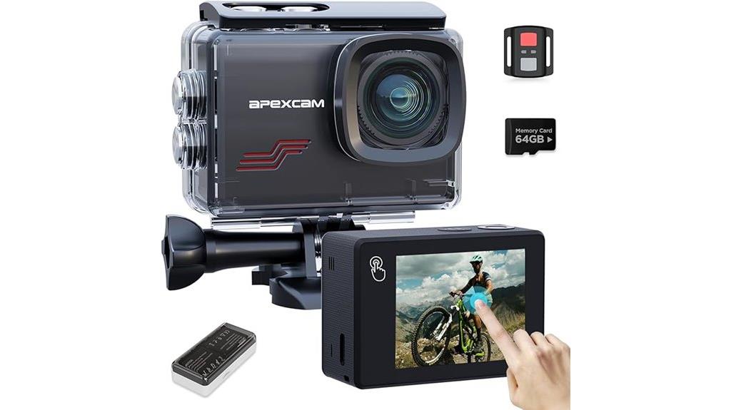 4k waterproof action camera
