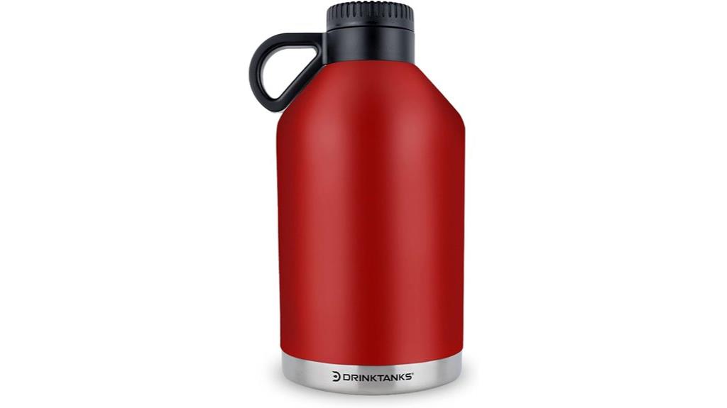 64 oz stainless growler