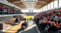 accessibility gaps for disabled fans