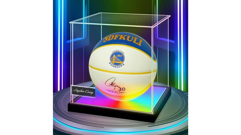 acrylic basketball display case