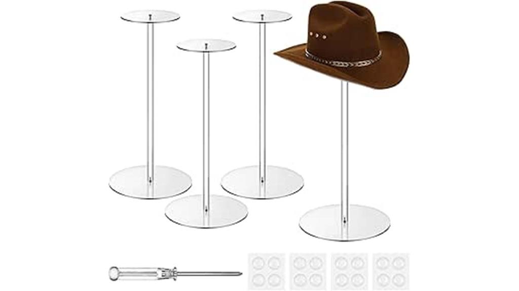 acrylic hat display stand