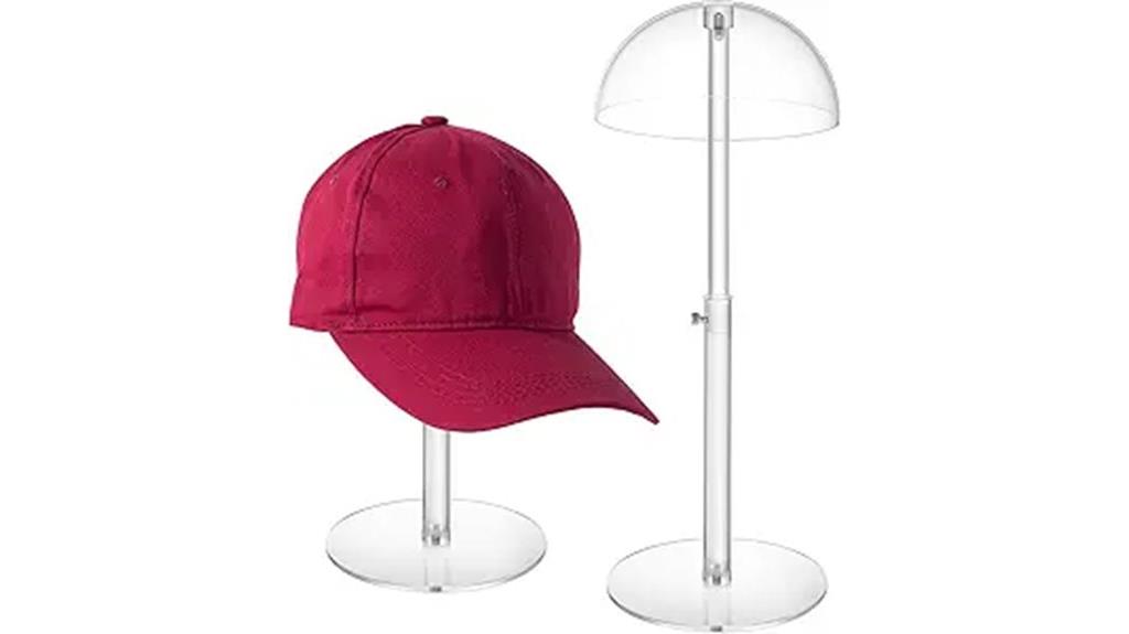 acrylic hat display stand