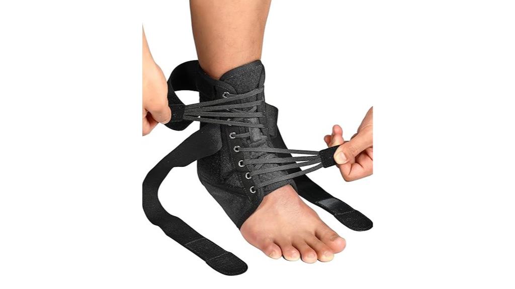 adjustable ankle support brace