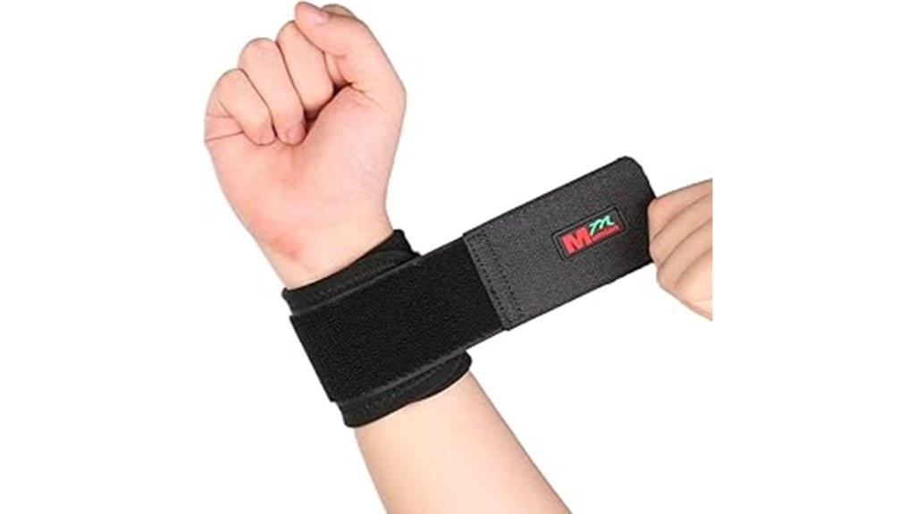 adjustable neoprene wrist supports