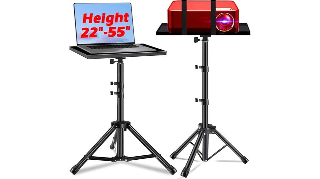 adjustable projector tripod stand