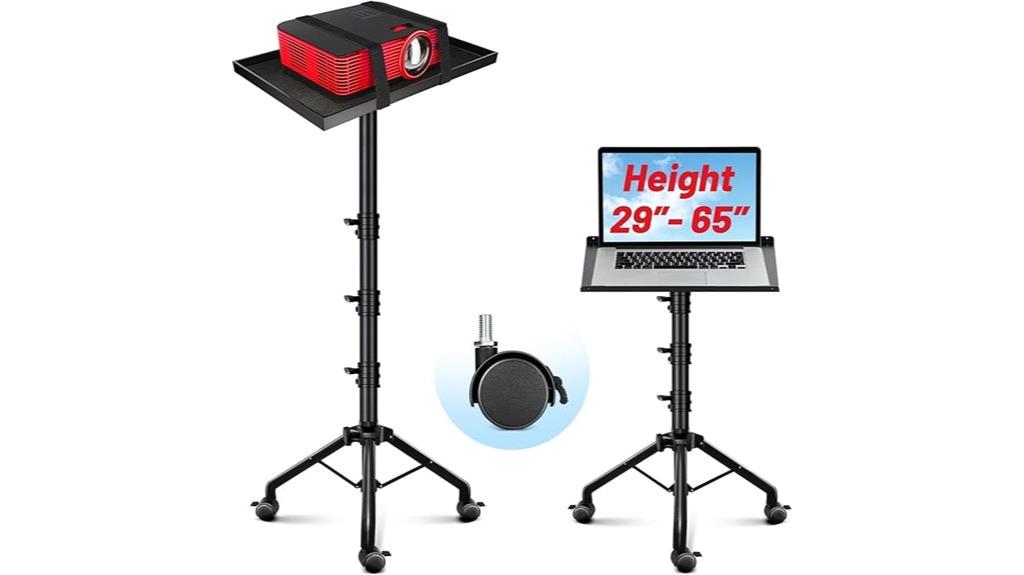 adjustable projector tripod