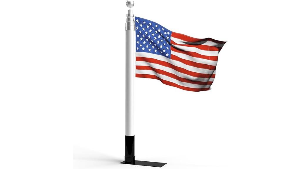 adjustable rv flagpole kit