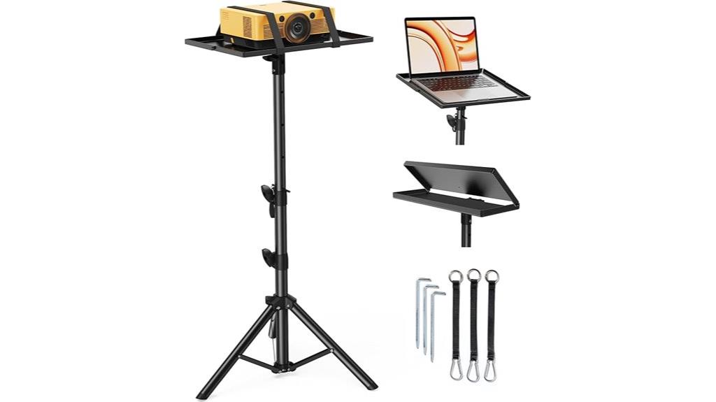 adjustable tripod for projectors