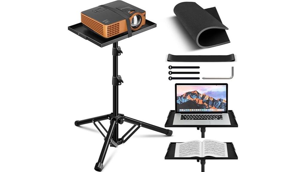 adjustable tripod for projectors