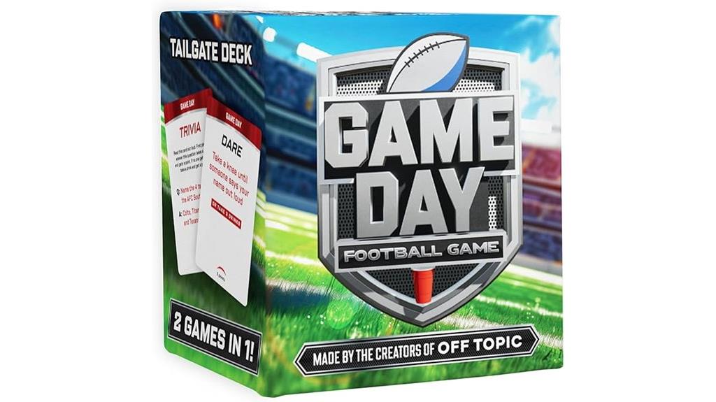 adult football card game