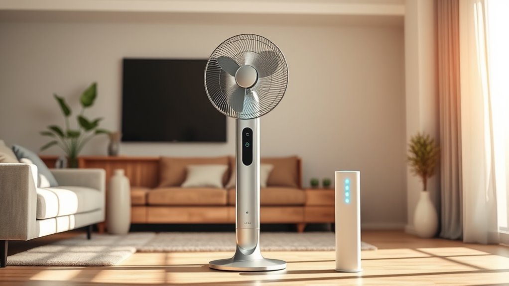 air purifying multi function fans