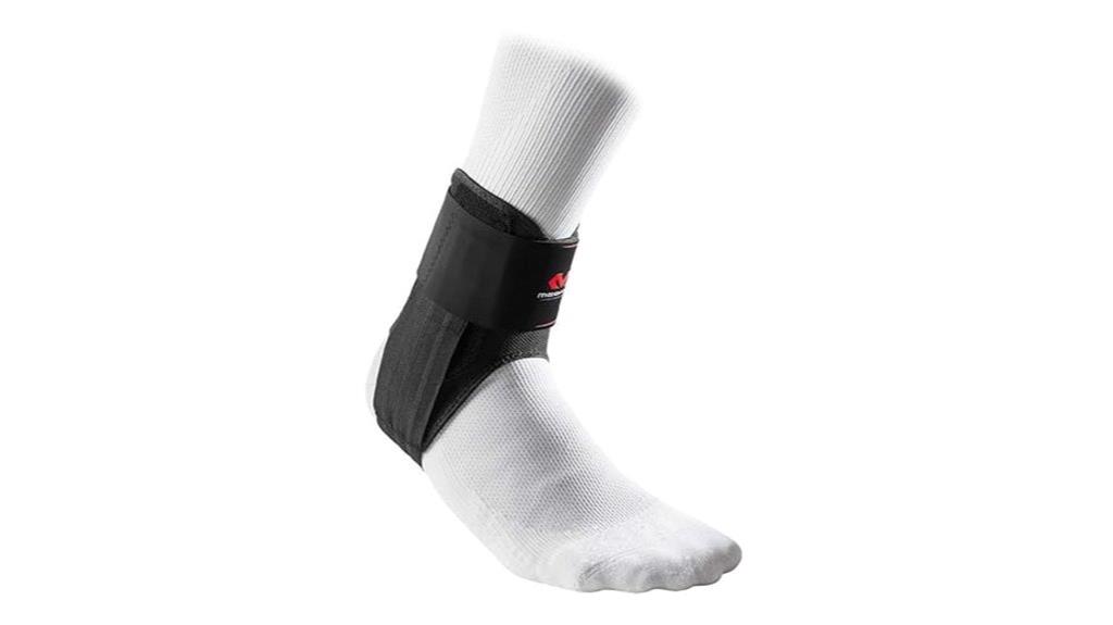 ankle brace with stays