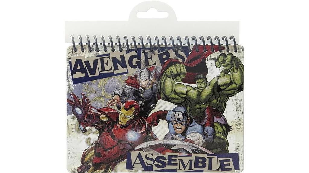 autograph book for avengers