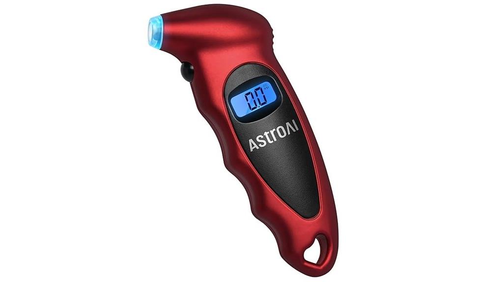 backlit lcd tire gauge