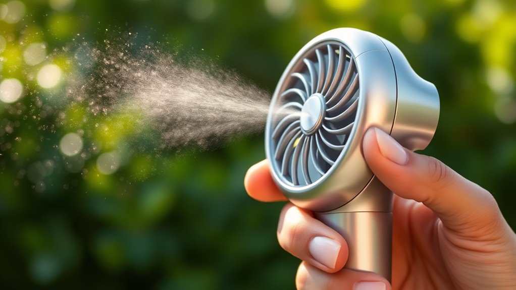 battery life and misting performance