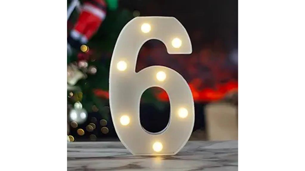 battery powered led marquee
