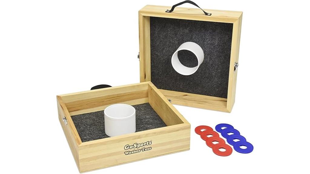 birch wood washer toss