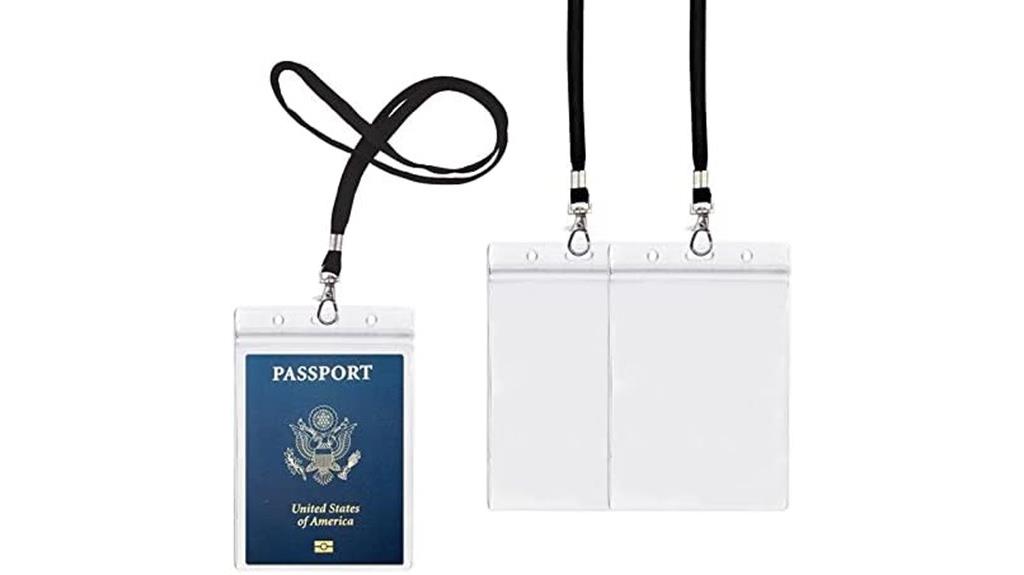 black 4x6 passport holders