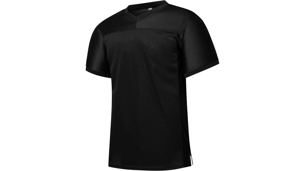 blank mesh football jersey
