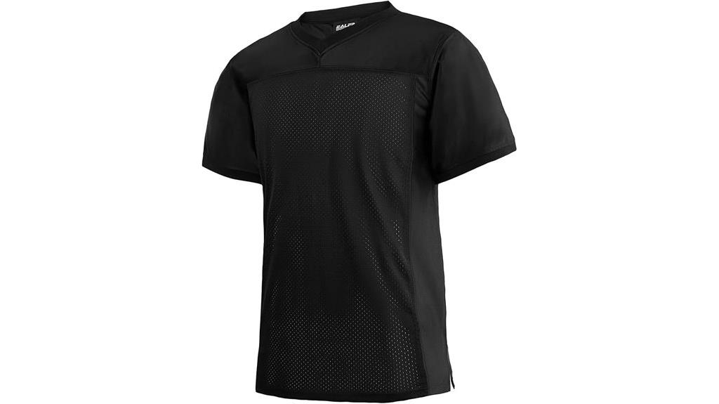 blank mesh football jersey