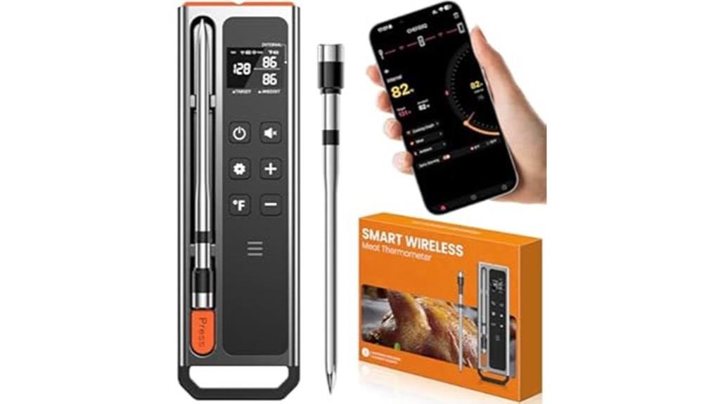 bluetooth wireless meat thermometer