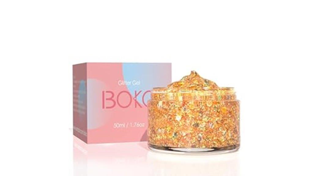 boko 50ml glitter gel