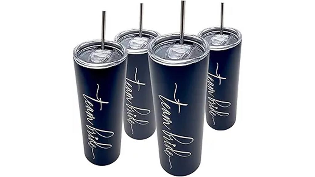 bridesmaid 20 oz tumbler