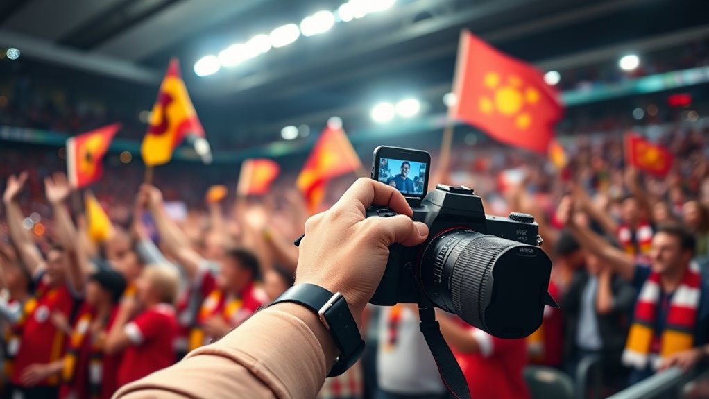 capturing live event atmosphere