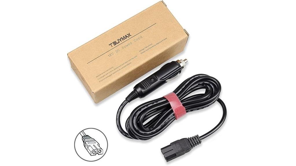 car 12v cooler power cord