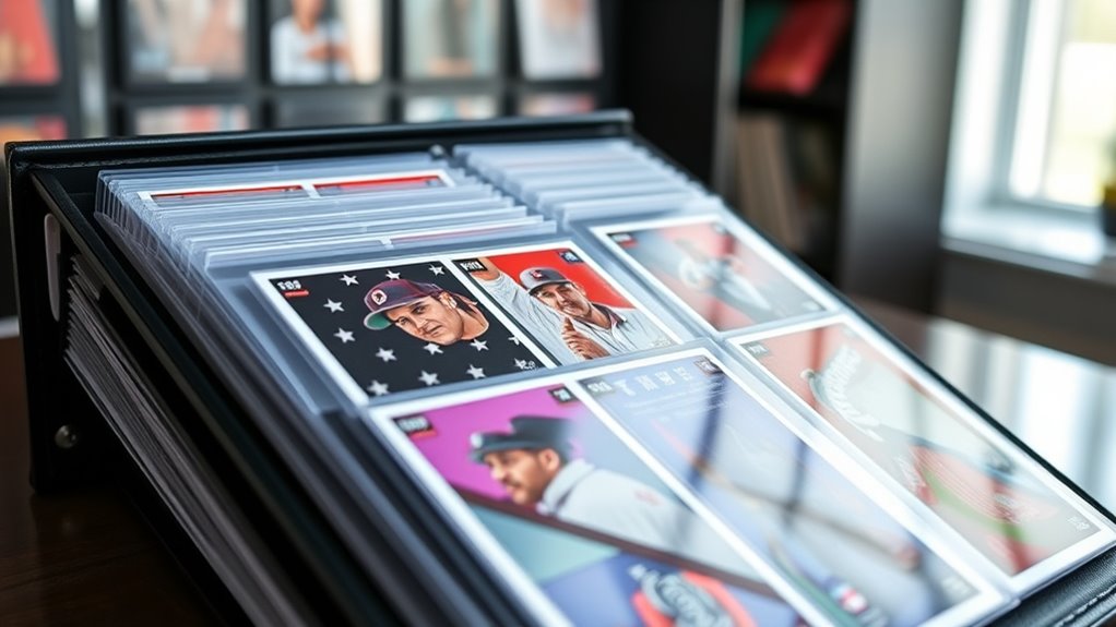 card binder capacity and features