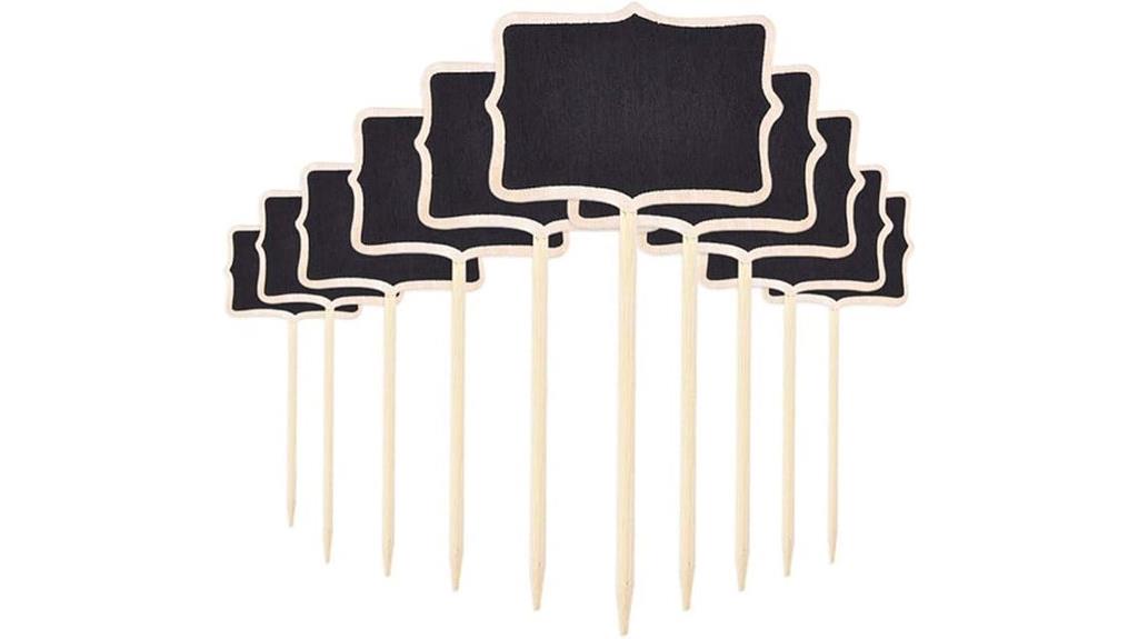chalkboard pantry label signs