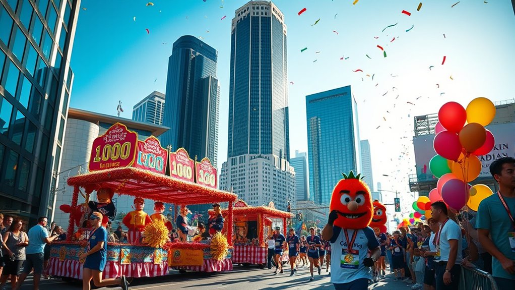 championship city parade planning