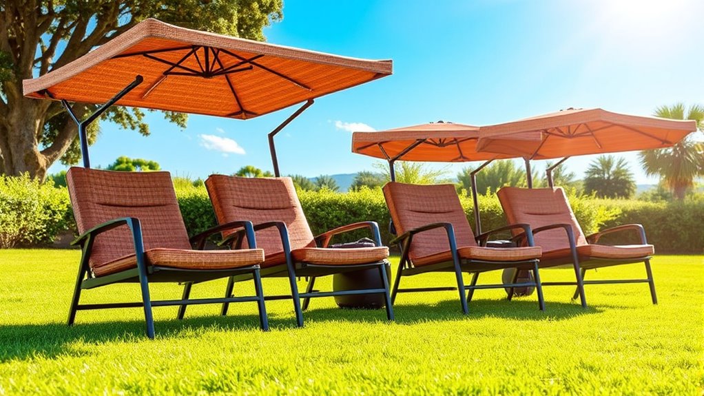 choosing comfortable portable shade