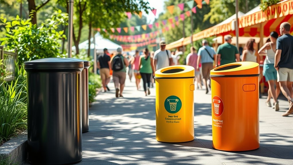 choosing durable portable trash cans
