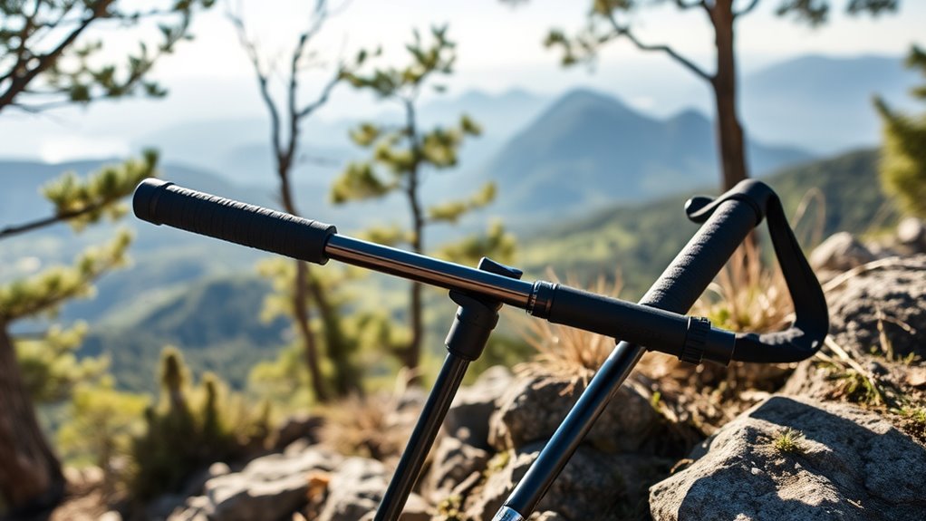 choosing lightweight adjustable poles