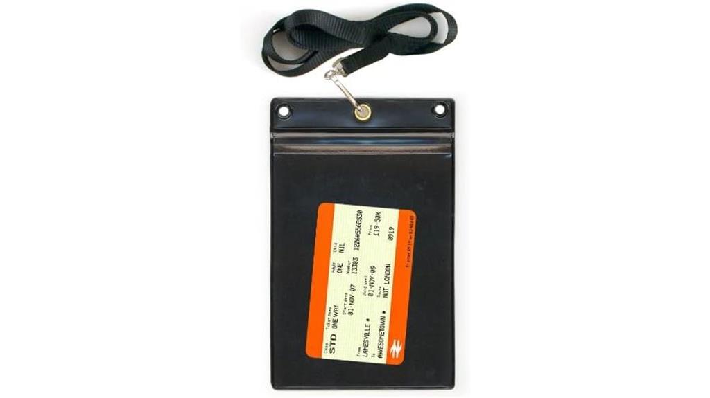 clear front black back