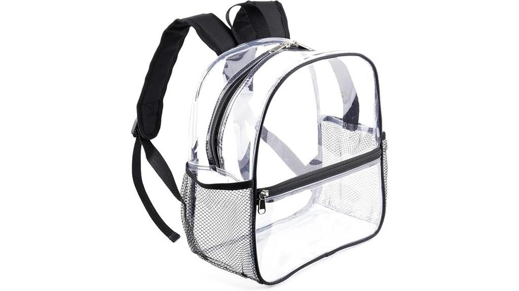 clear stadium event backpack