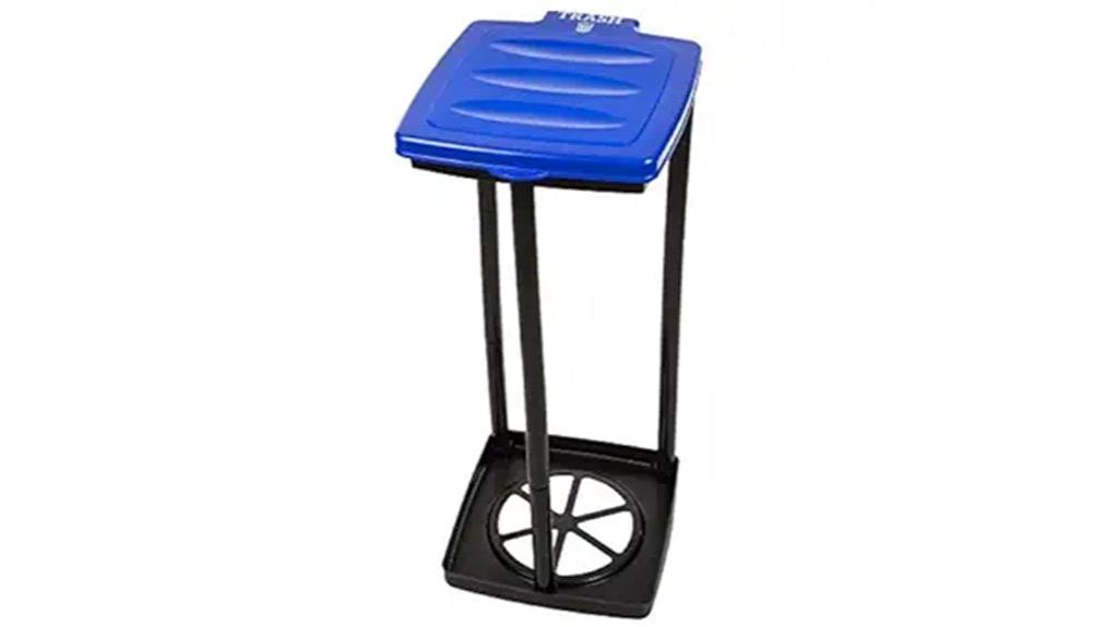 collapsible 13 gallon trash container