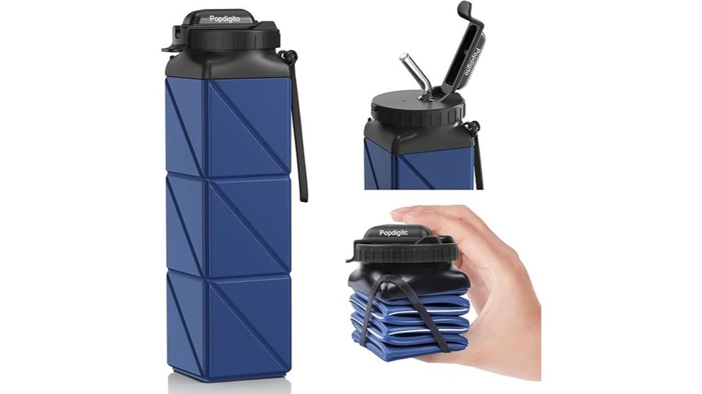 collapsible bpa leakproof bottle