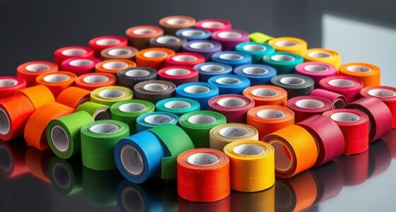 colorful recovery tape packs