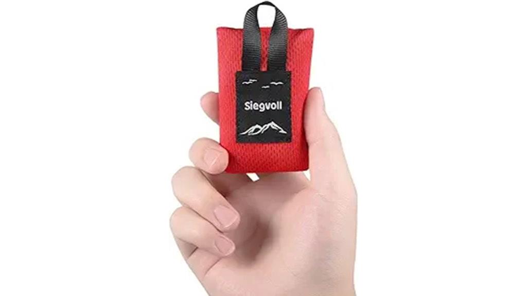 compact personal outdoor blanket